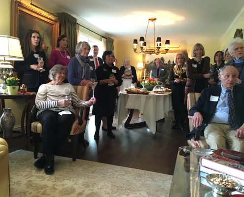 April 8, 2018 Spring Wine and Cheese Party