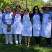 Mary Carter, Lucy Bell, Pat Paul, Lindsay Gorman, Jeannine Bergeron and Sonya Wolsey-Paige 2018 Ruck March