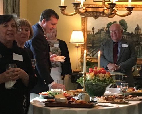 April 8, 2018 Spring Wine and Cheese Party