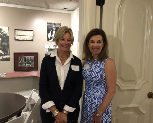 Barbara Leiter and Mary Carter