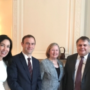 Barbara Janusek, Jeannine Bergeron, Christopher Scalia, Claudia Lane, Mark Filip and Nancy Blake