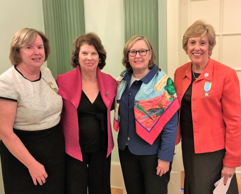 Carla Carstens Herr, Melinda Ponder, Claudia Lane and Judith Urban