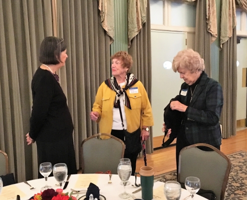 Mary O'Hara, Mary Morton and Cammie Schumacher