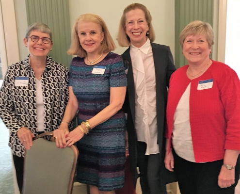 Liz Quigs, Peggy Snorf, Jean Perkins and Carla Funk