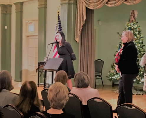 Jeannine Bergeron and Claudia Lane