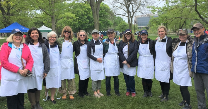 Lucy Bell, Sonya Wolsey-Paige, Lindsay Gorman, Molly, Claudia Lane, Mary Carter, Freddie Hayes, Priscilla Barlow, Jeannine Bergeron, Laura Koh, Nancy Blake and Tom Gorman