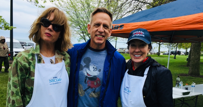 Molly Stamer, Bob Eckola and Jeannine Bergeron