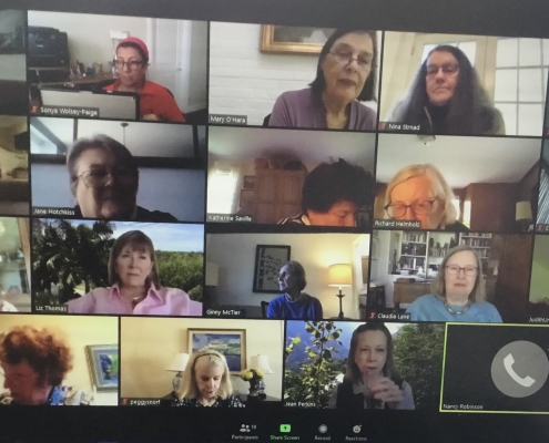 Book Club on Zoom, May 20, 2020